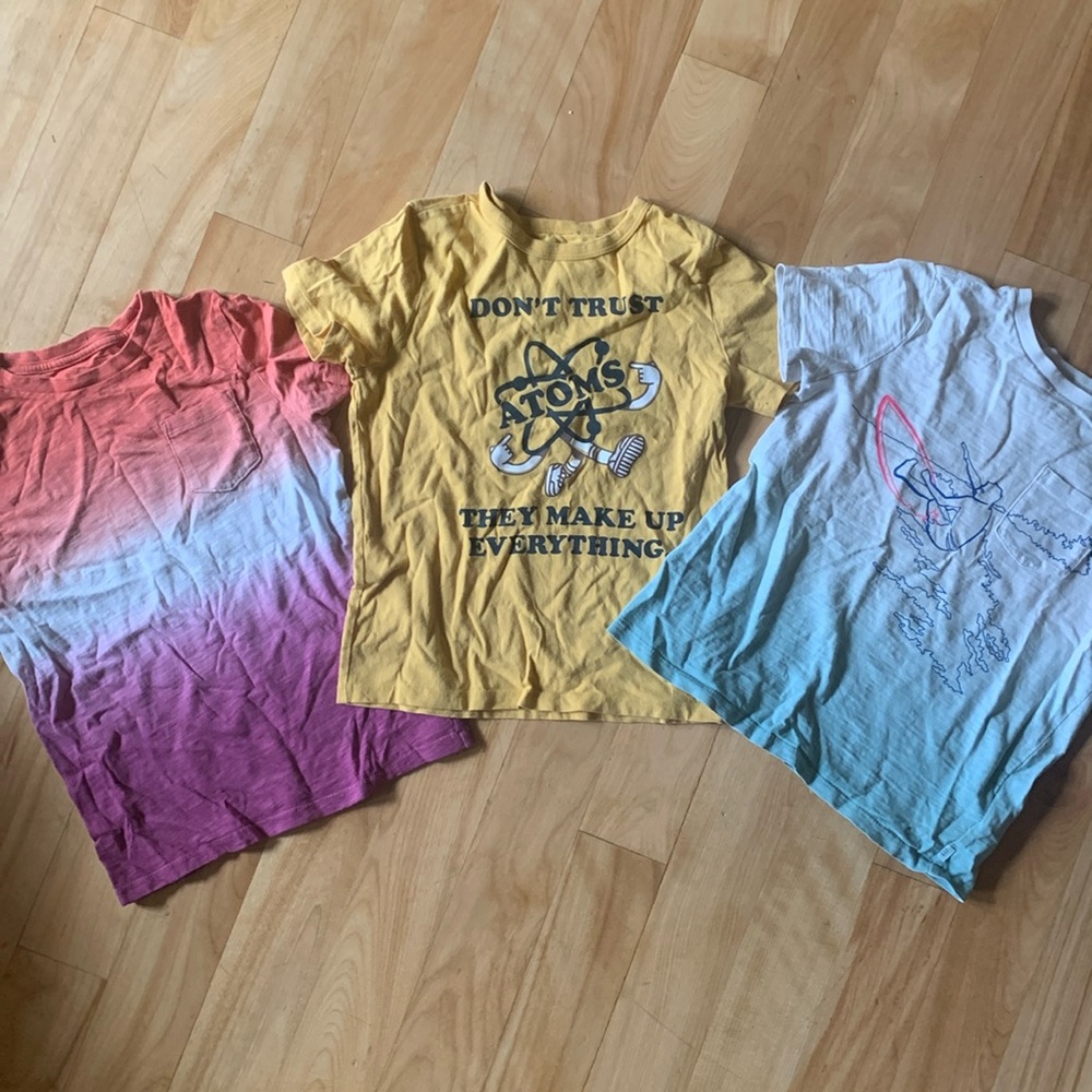 Set of 3 GAP t-shirts Size S (5/6)